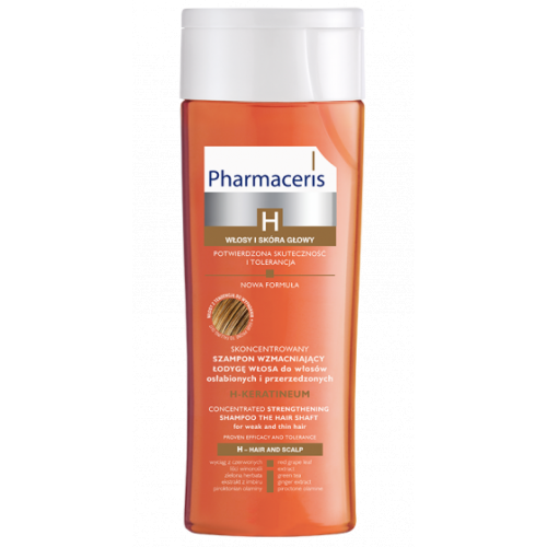 H Keratineum Shampoo Strengthening Weakened Hair 250ml