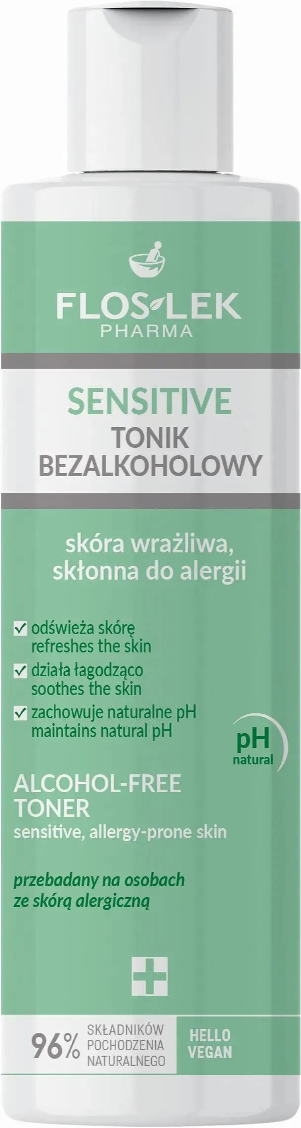 SENSITIVE Tonik Bezalkoholowy 225 ml