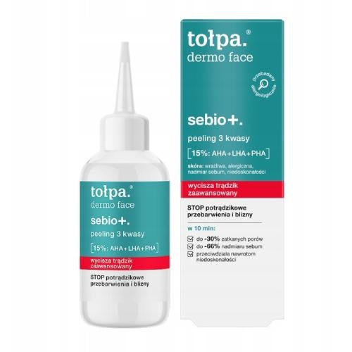 TO?PA Dermo Face Sebio+ Peeling 3 Acids 50ml