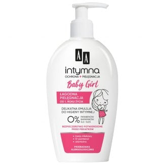 AA Intyma Baby Girl Intimate Hygiene Liquid from 1 Year of Life 300 ml