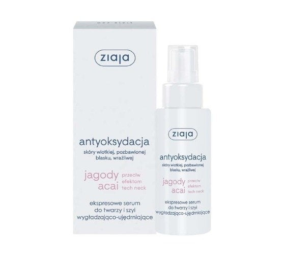 ZIAJA Antioxidation Acai Berries Express Face Serum 50ml