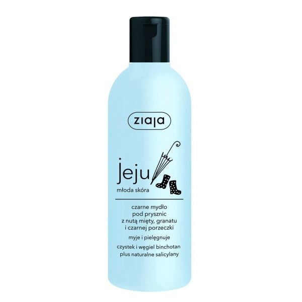 ZIAJA Jeju Black Shower Soap 300 ml