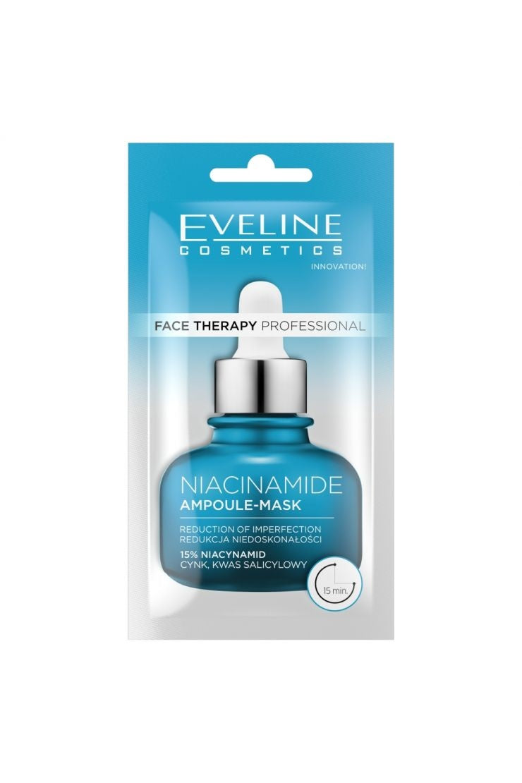 EVELINE Face Therapy Niacinamide Face Ampoule Mask 8ml