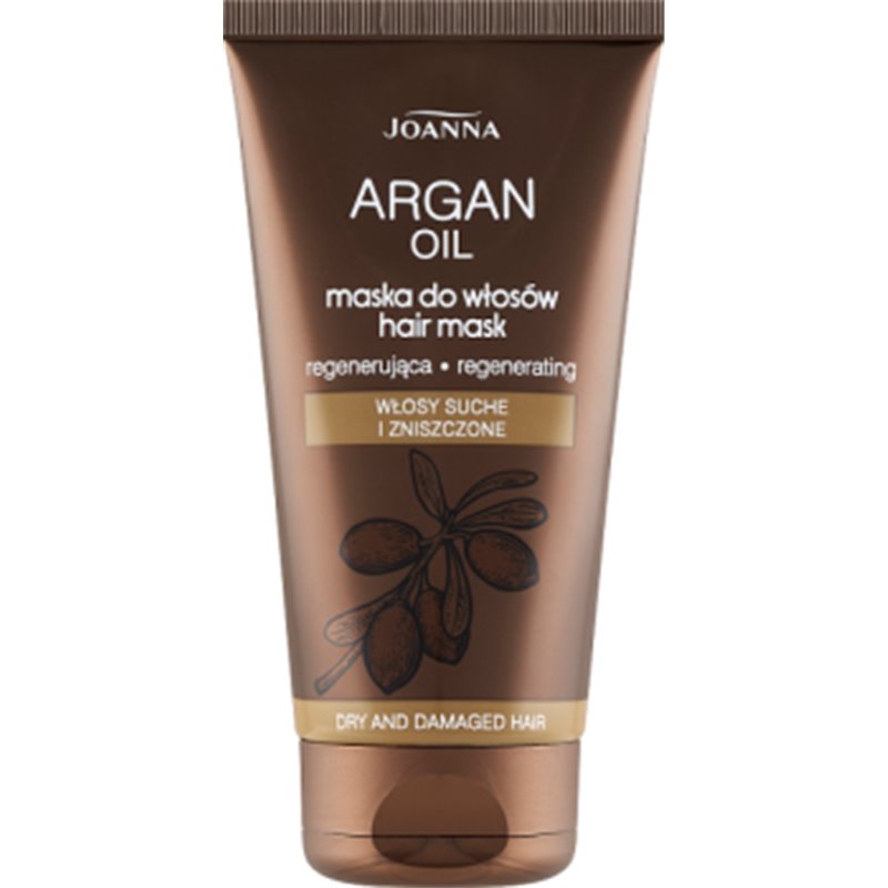 Joanna Argan Oil Regenerating Hair Mask for Dry and Damaged Hair 150g