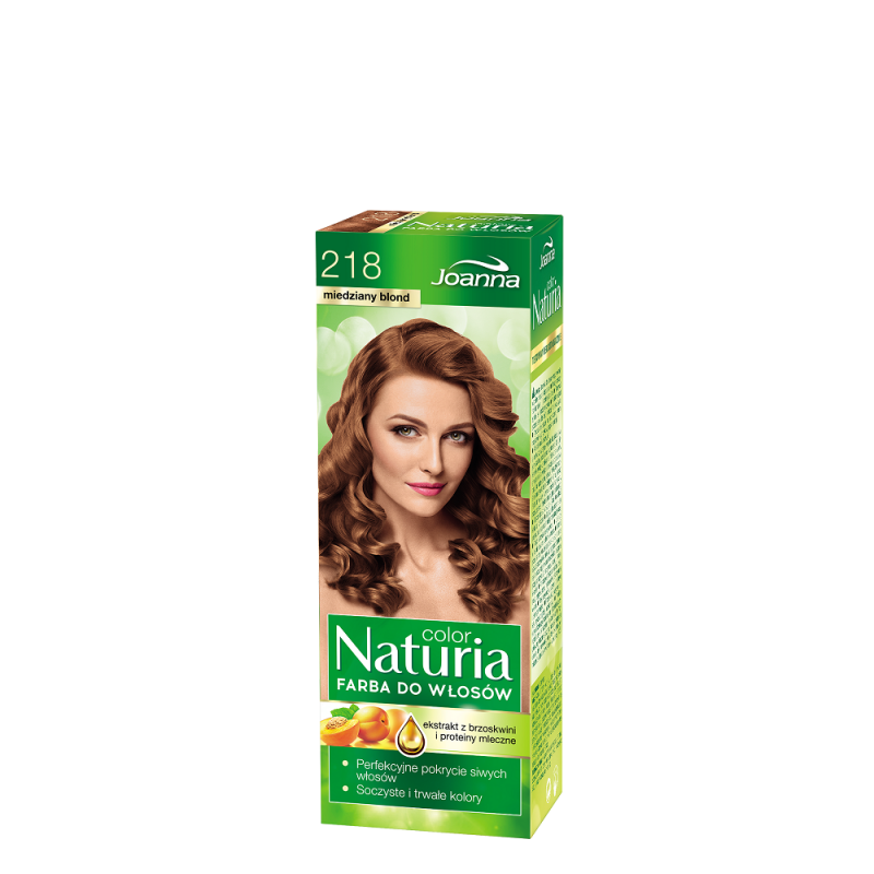 JOANNA Naturia Color Hair Dye No. 218 Copper Blonde