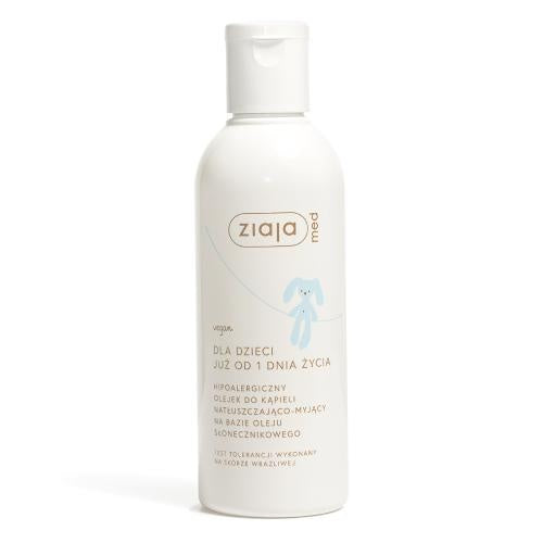ZIAJA- MED Dla Dzieci Olejek Do Kąpieli Natłuszczająco-Myjący 200ml