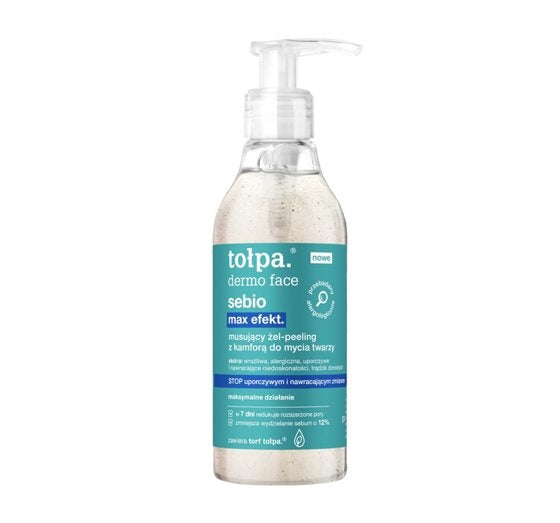 TOŁPA Dermo Face Sebio Max Effect Face Wash Gel 195ml