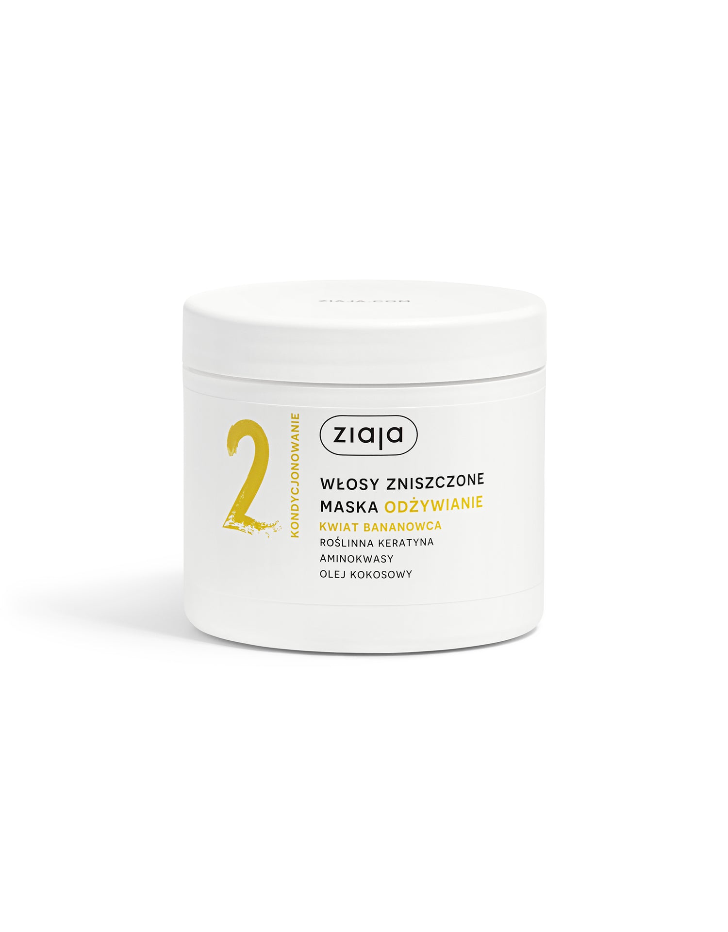 Ziaja Nourishing Hair Mask with Banana Flower Extract 350 ml
