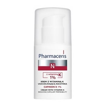 N Capinon K Capillaries 1% Cream With Vitamin K Sealing Capillaries 30ml