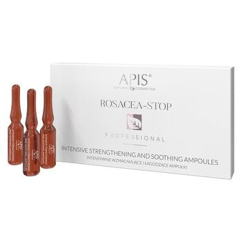 APIS Rosacea Stop Strengthening And Soothing Face Ampoules 10x3ml