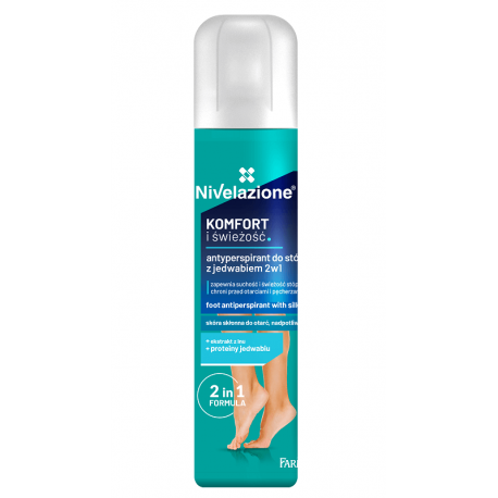 FARMONA Nivelazione 2In1 Antiperspirant For Feet With Silk 180ml
