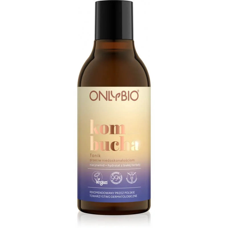 ONLYBIO Kombucha Tonik do Twarzy Przeciw Niedoskonalosciom 300 ml