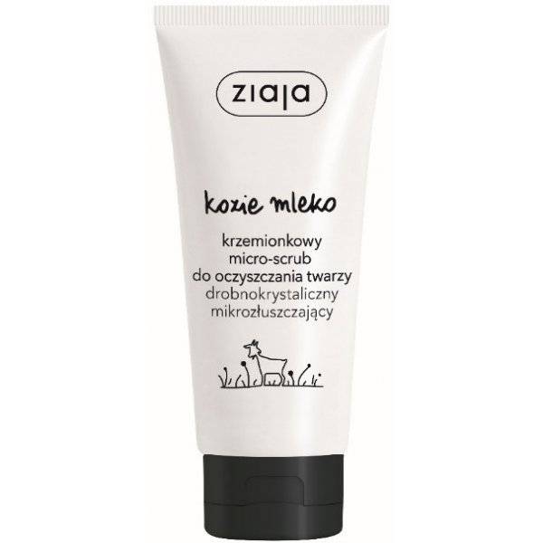 ZIAJA Goat Milk Silica Micro-Scrub For Face Cleansing 75ml