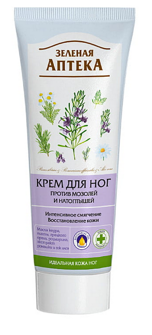 ELFA Zielona Apteka Foot Cream for Calluses and Corns 75ml