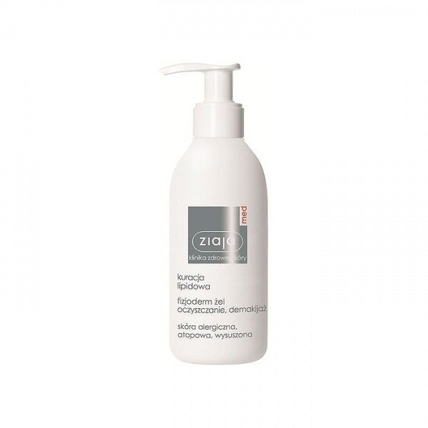 MED Lipid Treatment Fizjoderm Gel, Cleansing, Make-up Removal 200 ml