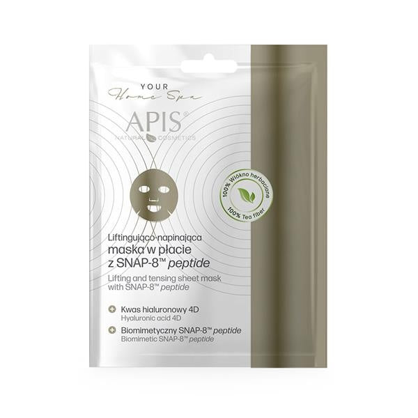 APIS Lifting And Tightening Sheet Mask With SNAP-8 MT Peptide 20 g