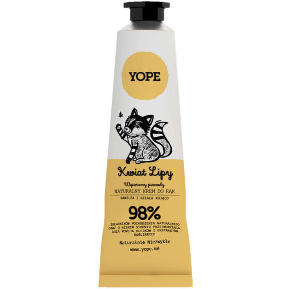 YOPE Natural Moisturizing And Soothing Linden Blossom Hand Cream 50 ml