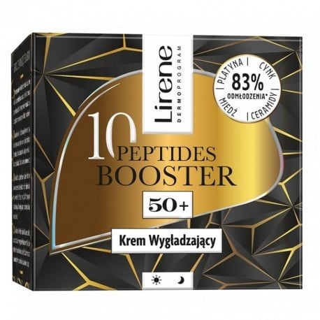 LIRENE -  10 Peptides Booster Krem Wyg?adzaj?cy 50+ 50ml
