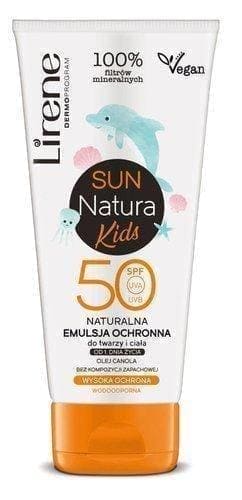LIRENE - Sun Natural Kids Protective Emulsion For Face And Body SPF 50 100 ml
