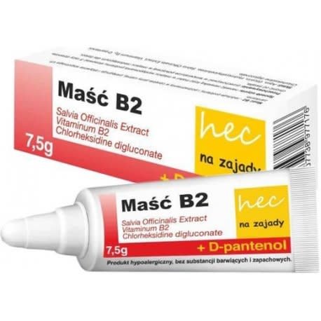 B2 Ointment for Weather with D-panthenol 7.5g