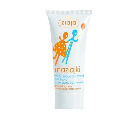 Maziajki Tooth Gel Without Fluoride For Children 50ml