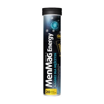 MenMag Energy Magnesium for Men 20 Effervescent Tablets