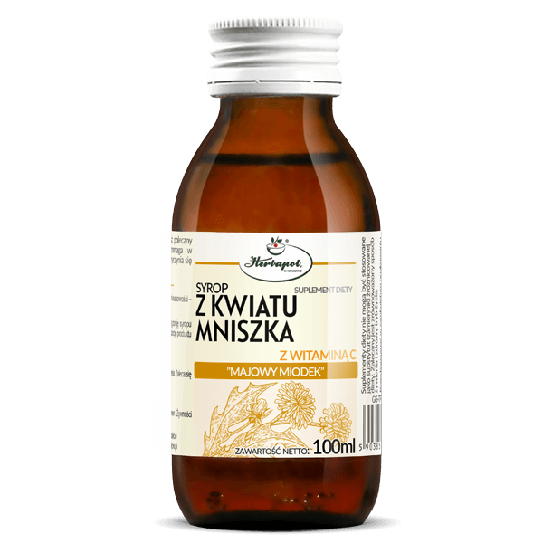 Dandelion Flower Syrup with Vitamin C 100ml