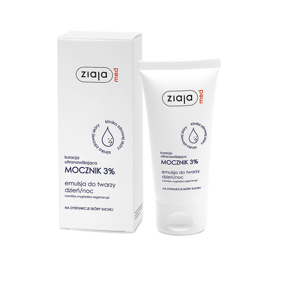 ZIAJA Face Emulsion Ultra-moisturizing 3% Urea 50ml