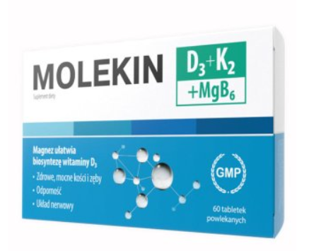 Molekin D3 + K2 + MgB6 60 tablets