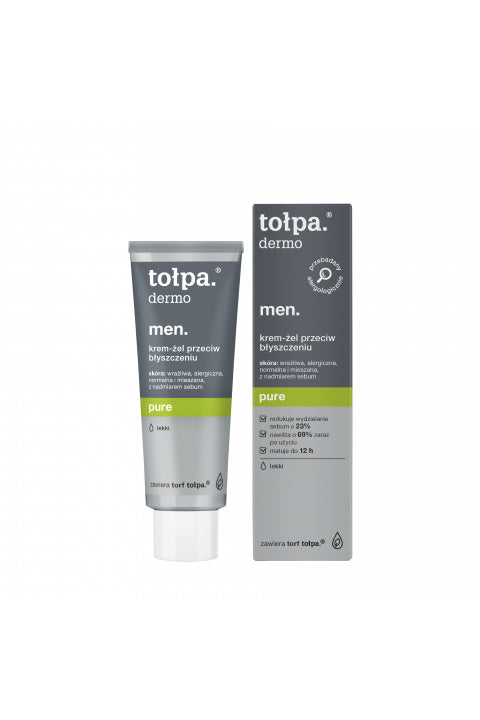 TOŁPA Dermo Men Light Anti-Shiny Cream-Gel 40 ml