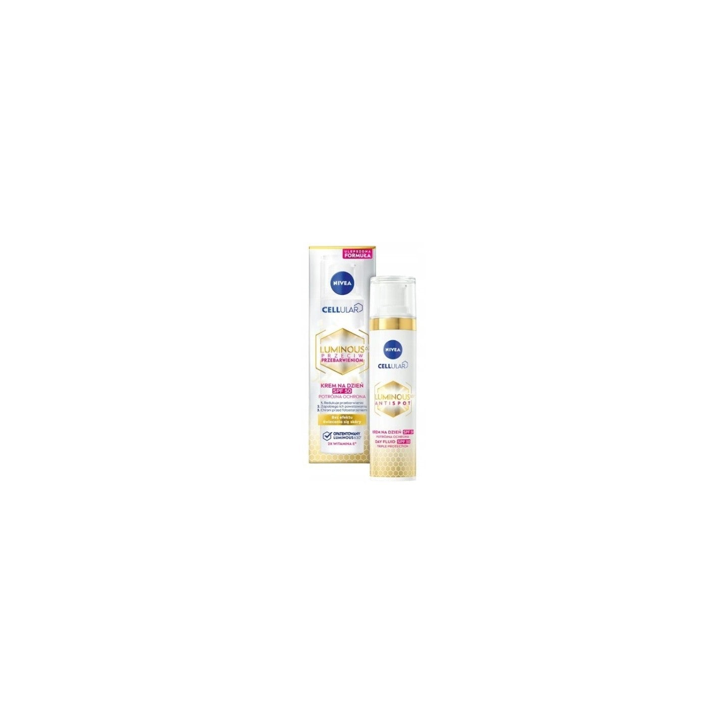 NIVEA - Cellular Iluminous Anti Spot Day Face Cream SPF50  40 ml