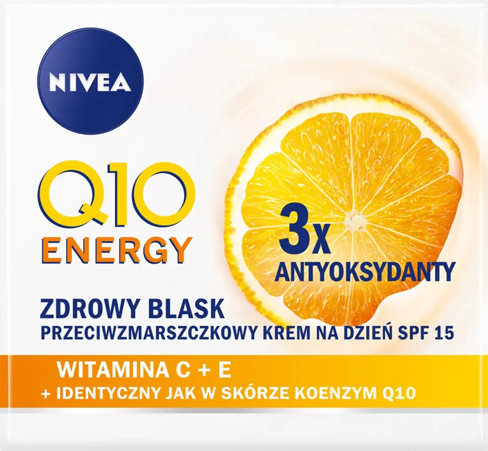 Nivea Q10 Plus C Anti-wrinkle Energizing Day Cream SPF15 50ml