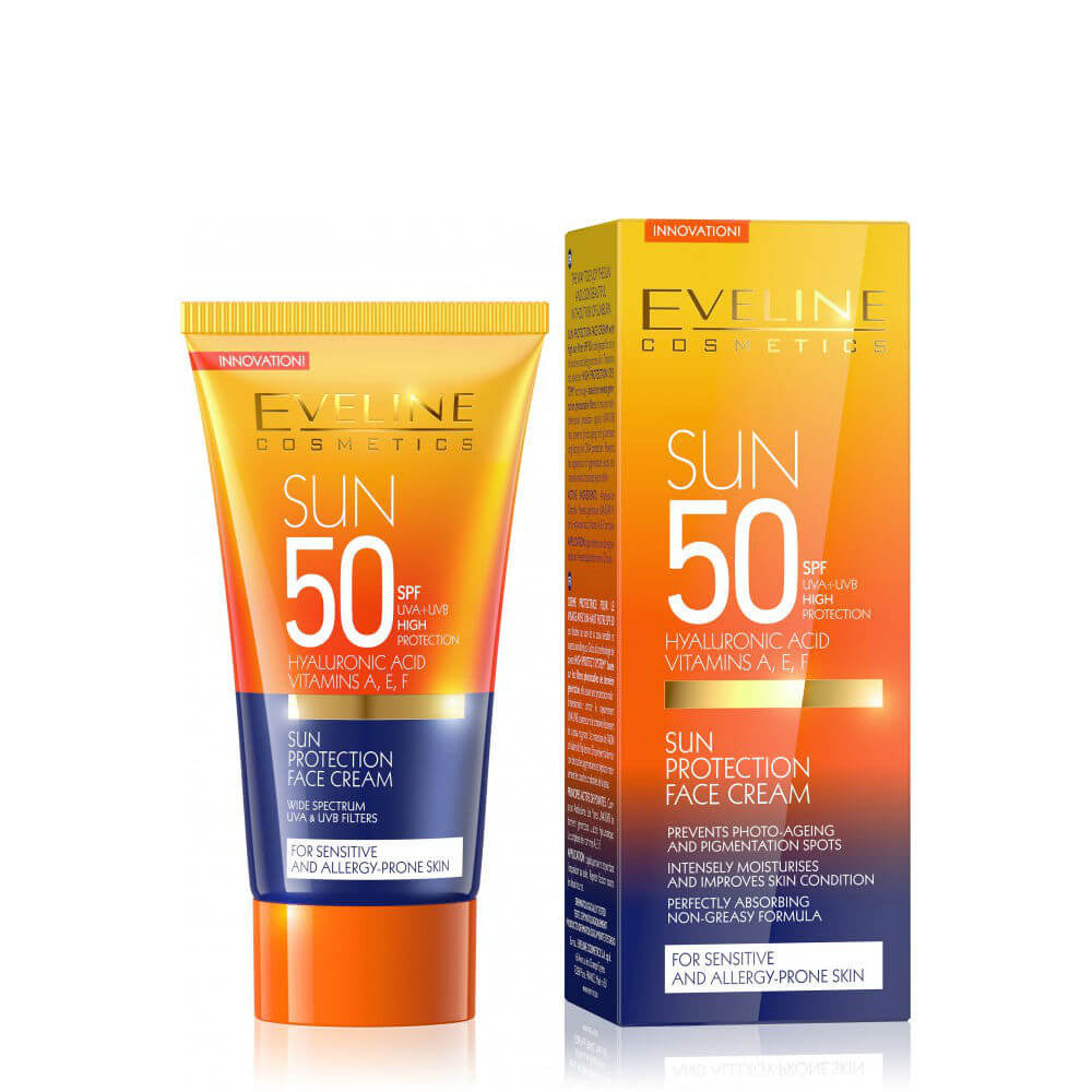 Eveline Face Cream with Sun Filter 50 SPF 50 ml