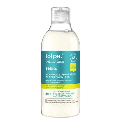 TO?PA Dermo Face Sebio Normalizing Micellar Fluid 400ml