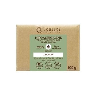 Hypoallergenic Polish Gray Soap With Hemp Oil 100g