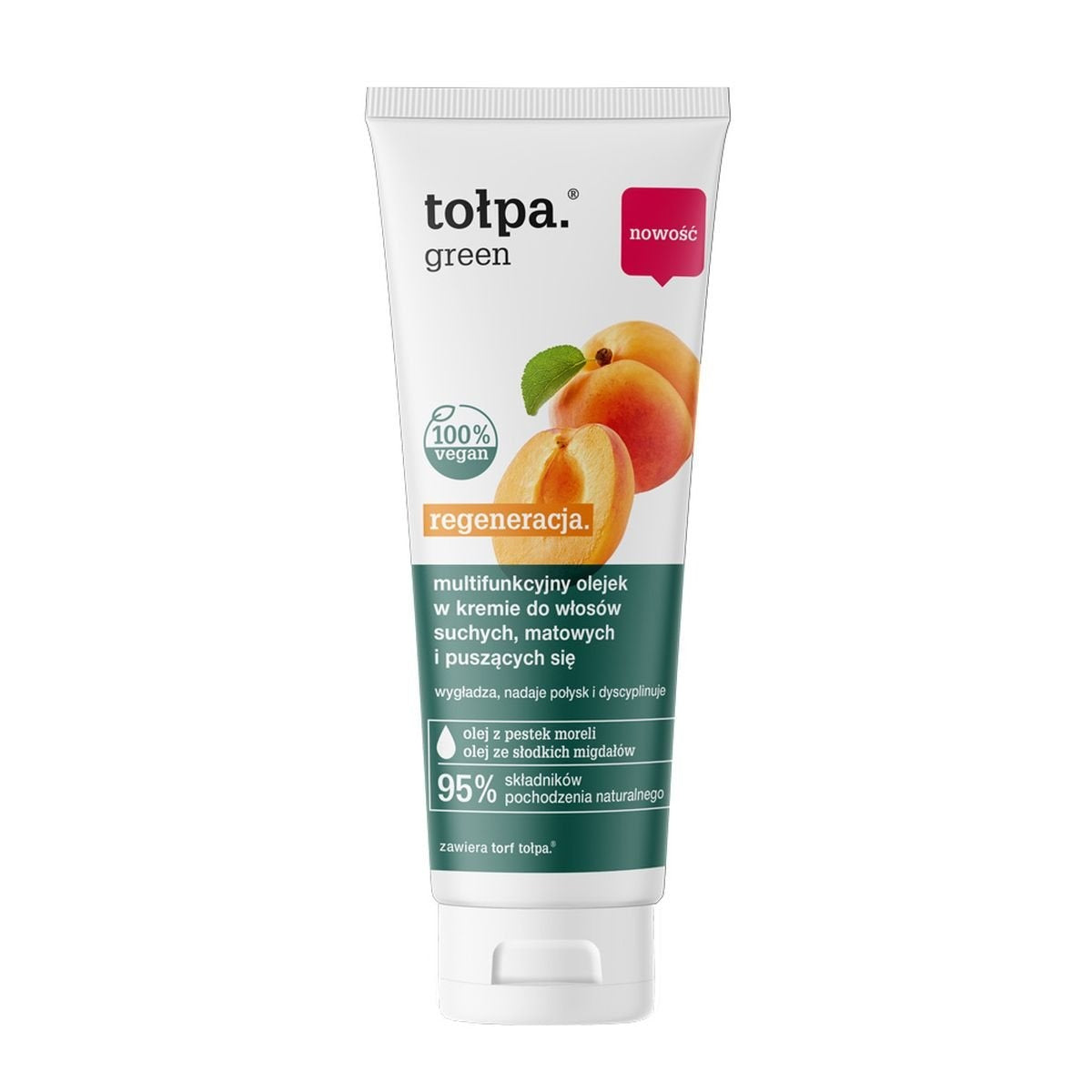 TOŁPA Green Regeneration Multifunctional Hair Oil In Cream 125ml