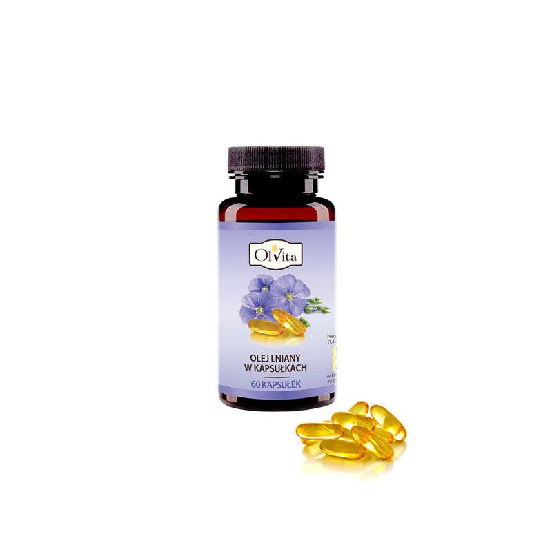 OLVITA Linseed Oil 60 capsules