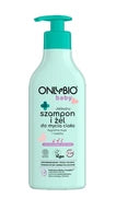 ONLYBIO Baby Delikatny Szampon i Zel do Mycia Ciala od Pierwszego Dnia Zycia 300ml