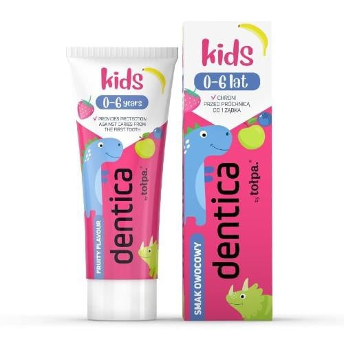 TOŁPA Dentica Kids 0-6 Fruit Toothpaste 50 ml