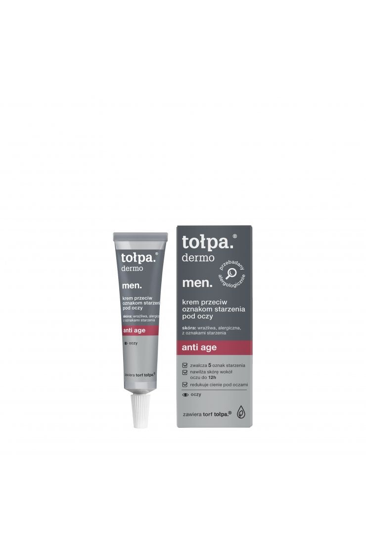 TO?PA Dermo Men Anti Age Eye Cream Against Signs of Aging 10ml