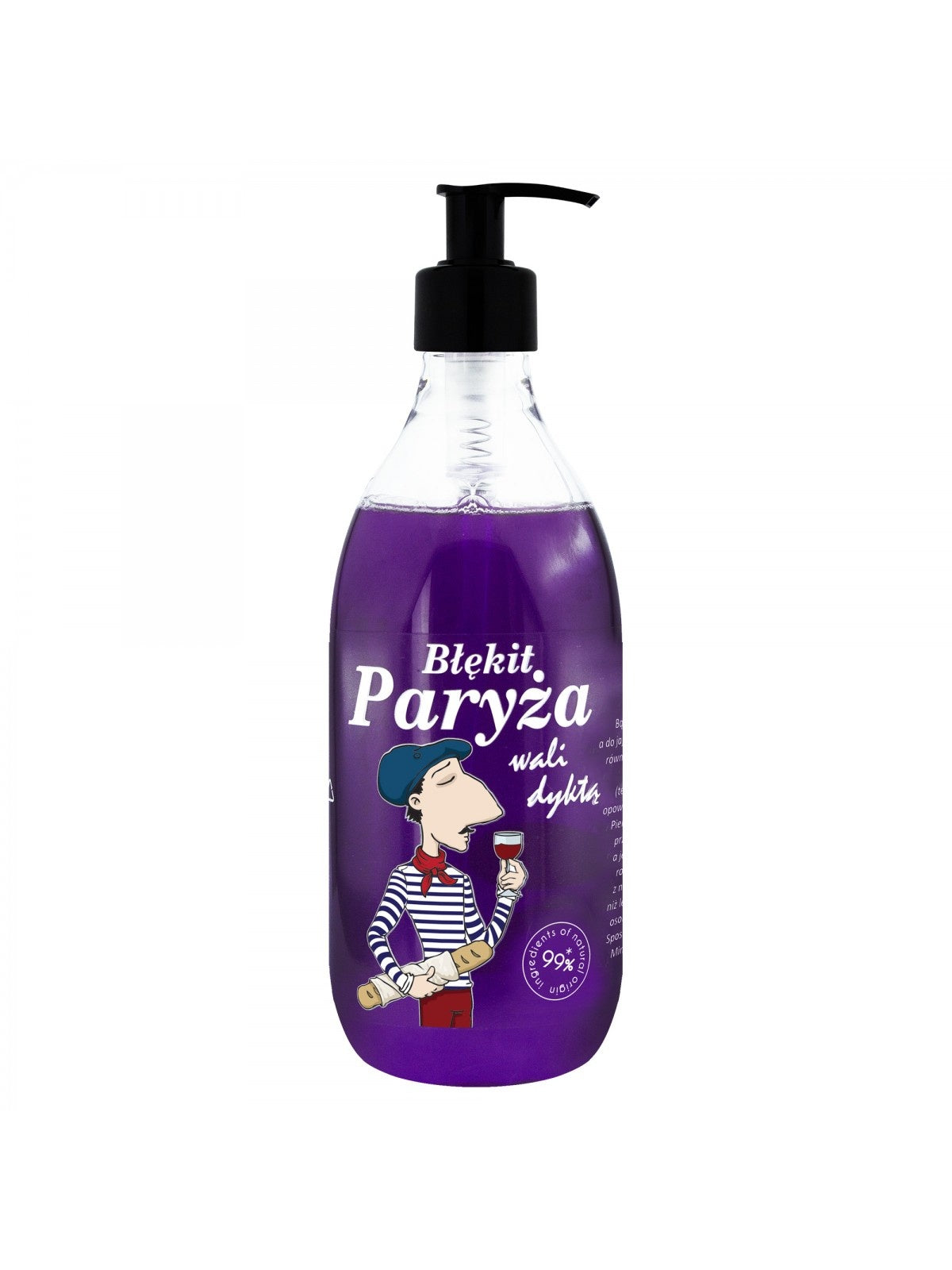 LaQ Shots! Paris Blue Shower Gel 500ml