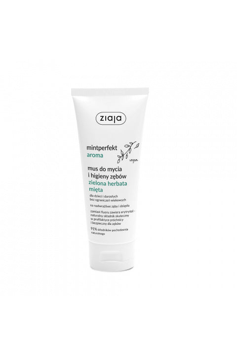 ZIAJA Mintperfekt Aroma Toothpaste Green Tea Mint 100 ml