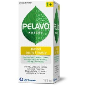 USP ZDROWIE Pelavo 1+ Cough Syrup Dry And Wet 175ml