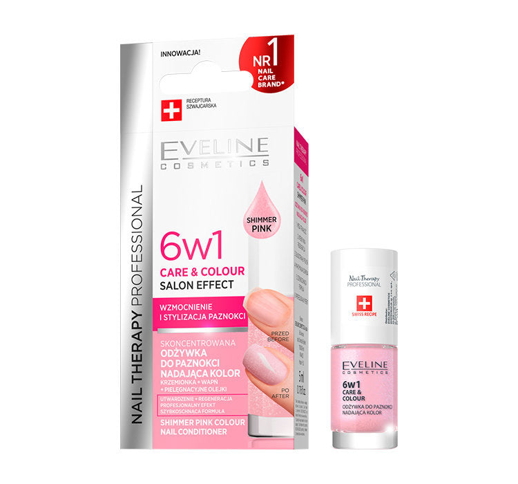 6in1 Concentrated Nail Conditioner For Pink Color