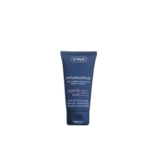 ZIAJA Acai Berries Nourishing And Regenerating Face Neck Cream 50ml