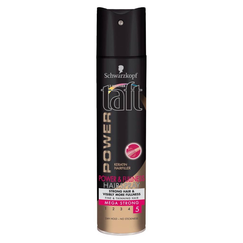 TAFT- Power & Fullness Hair Spray Mega Strong 250ml