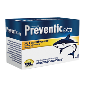 PREVENTIC Extra Shark Liver Oil 60 caps