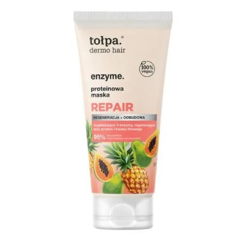 TOŁPA Dermo Hair Enzyme Protein Hair Repair Mask 200ml