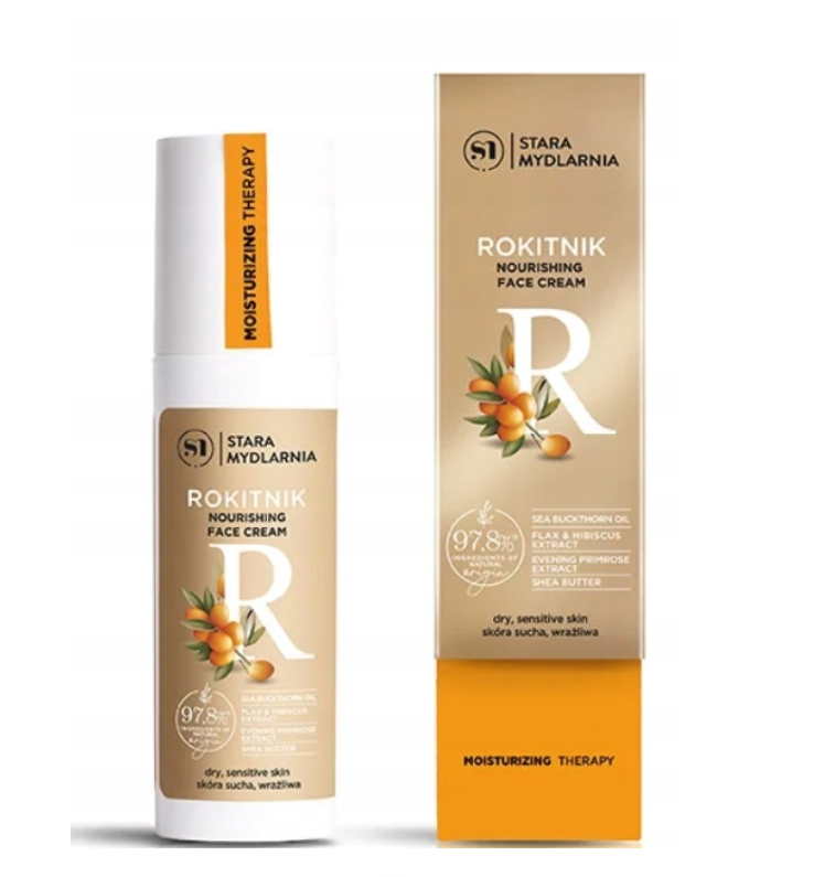 STARE MYDLARNIA Happy Face Sea Buckthorn Face Cream 50ml