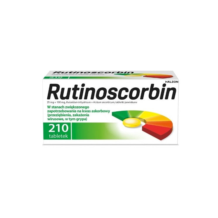 Rutinoscorbin 210 Tabs Immune Booster Vitamin C